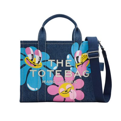 HATTIE STEWART X MARC JACOBS DENIM MEDIUM TOTE BAG